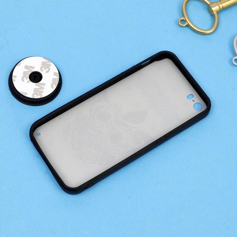 قاب فانتزی برجسته + پاپ سوکت طرح جغد iPhone 5/5s سری D