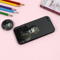 قاب فانتزی برجسته + پاپ سوکت طرح Joker آیفون iPhone 5/5s سری D