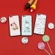 قاب فانتزی برجسته + پاپ سوکت طرح یونیکورن iPhone 6/6s سری D
