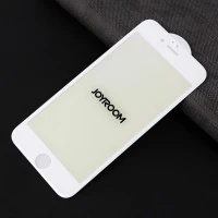 گلس تمام چسب Joyroom پکدار iPhone 6/6s سفید