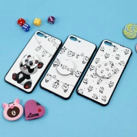 قاب فانتزی برجسته + پاپ سوکت طرح پاندا iPhone 7 Plus / 8 Plus سری D