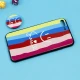 قاب فانتزی برجسته + پاپ سوکت طرح رنگین کمان iPhone 7 Plus / 8 Plus سری D