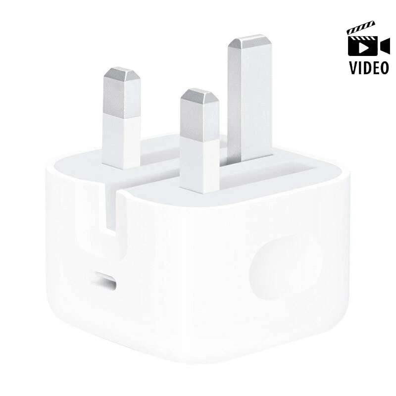شارژر دیواری اورجینال 20 وات اپل iPhone MHJF3ZE\A 3A