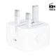 شارژر دیواری اورجینال 20 وات اپل iPhone MHJF3ZE\A 3A