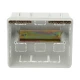 جعبه فیوز توکار 6 عددی خیام الکتریک Khayam Electric F6 17*14cm