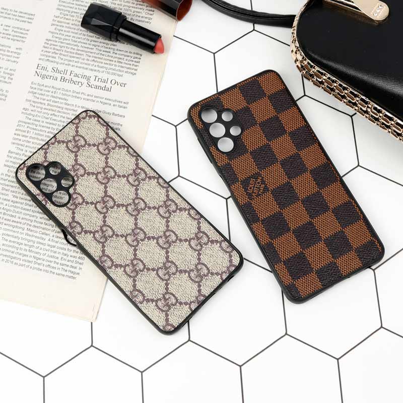 قاب چرمی لاکچری محافظ لنزدار Samsung A32