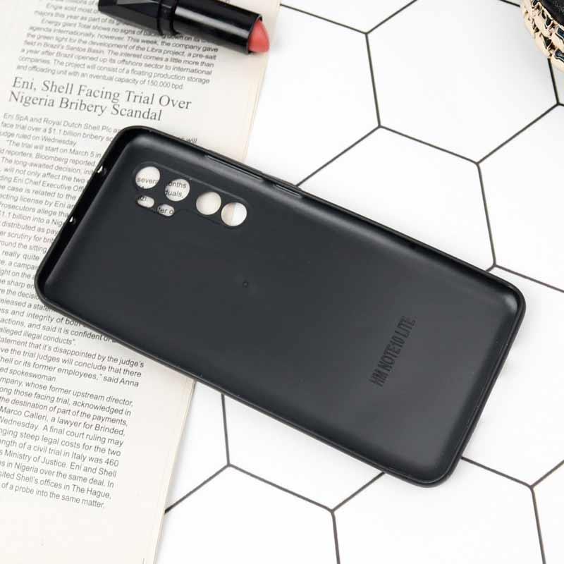قاب چرمی لاکچری محافظ لنزدار Xiaomi Mi Note 10 Lite