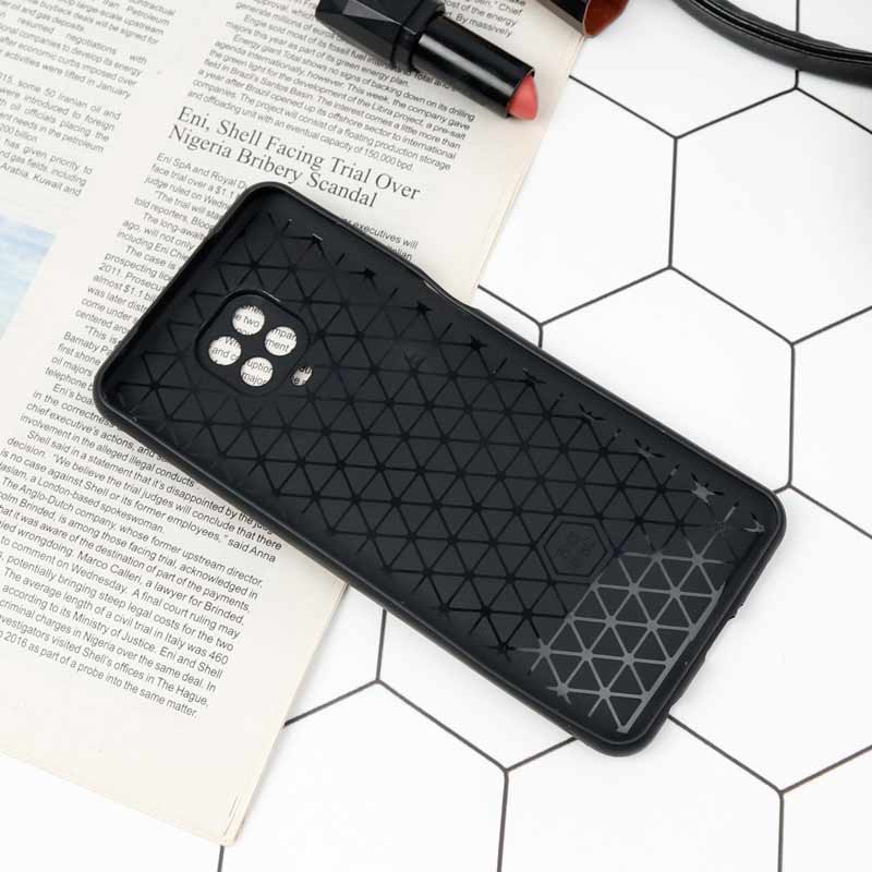 قاب چرمی لاکچری محافظ لنزدار Xiaomi Redmi Note 9s / Note 9 Pro