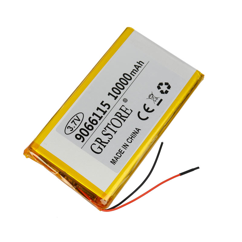 باتری لیتیوم 10000mAh 112*65*10mm 9066115