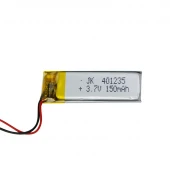 باتری لیتیوم 150mAh 35*12*3mm 401235