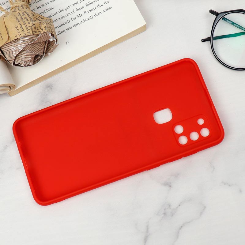 قاب سیلیکونی TPU محافظ لنزدار کشویی Samsung A21s لایت