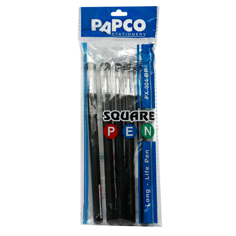 خودکار پاپکو Papco PX-004BP 1mm بسته 5 عددی