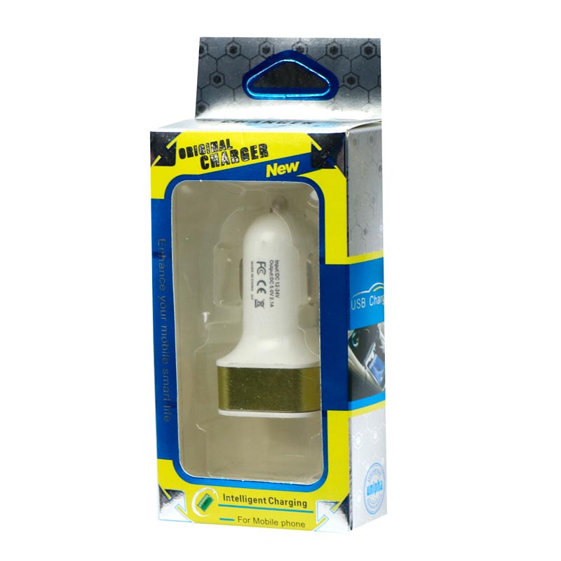 شارژر فندکی 2Port پک دار