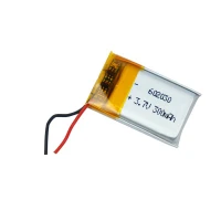 باتری لیتیوم 300mAh 6*10*16mm 602030