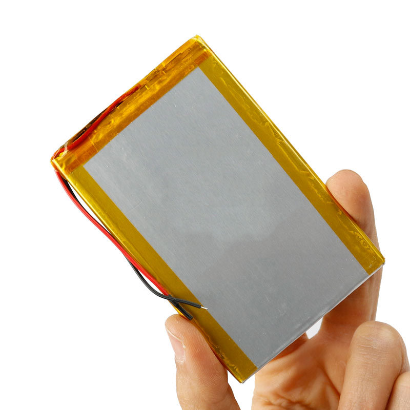 باتری لیتیوم 3500mAh 92*60*3mm 456090