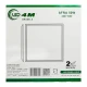 پنل ال ای دی سقفی توکار ۴M Afra MBHP 6650 60*60cm 50W + آداپتور