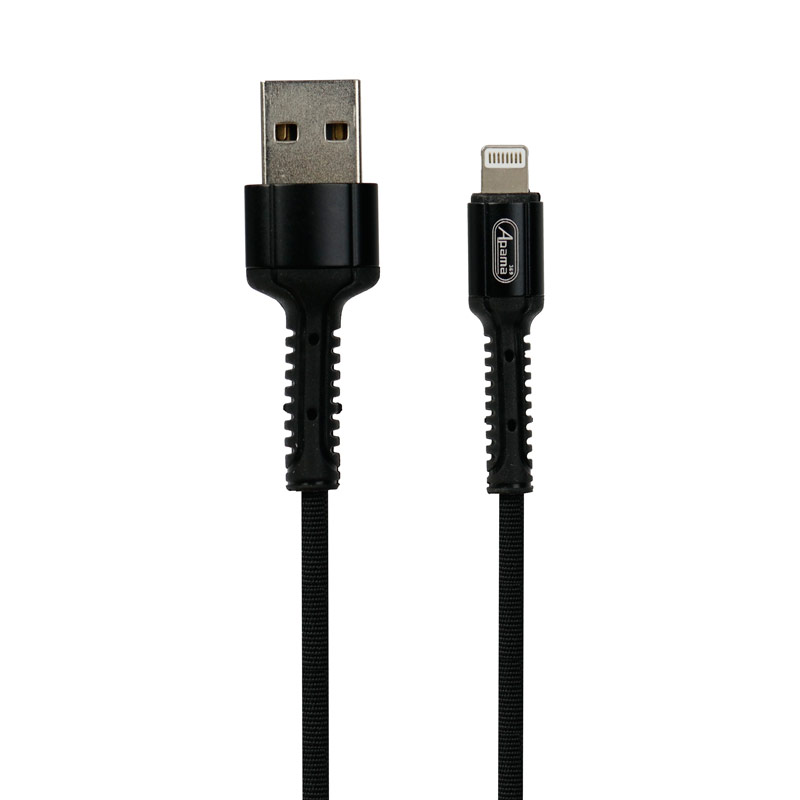 کابل آیفونی فست شارژ APAMA 369 A-5 2.4A 1m
