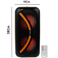 اسپیکر چمدانی بلوتوثی رم و فلش خور Amoi A1 + ریموت کنترل
