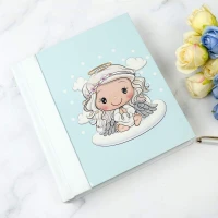 آلبوم عکس کودک طرح دختر فرشته 21*16 سانتی متر