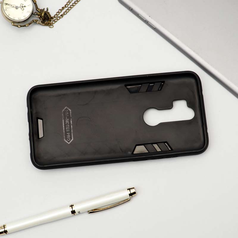 قاب ضد ضربه هولدر دار Black Panter شیائومی Redmi Note 8 Pro