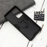 قاب ضد ضربه هولدر دار Keysion سامسونگ S21 Ultra مشکی