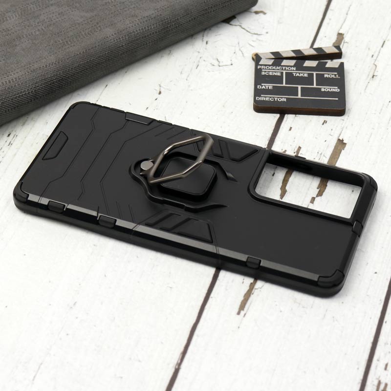 قاب ضد ضربه هولدر دار Keysion سامسونگ S21 Ultra مشکی