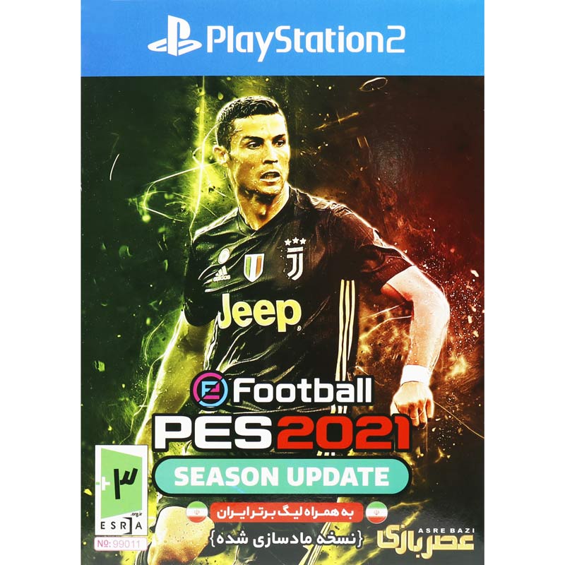 Football PES 2021 Season Update PS2 + لیگ برتر ایران عصر بازی