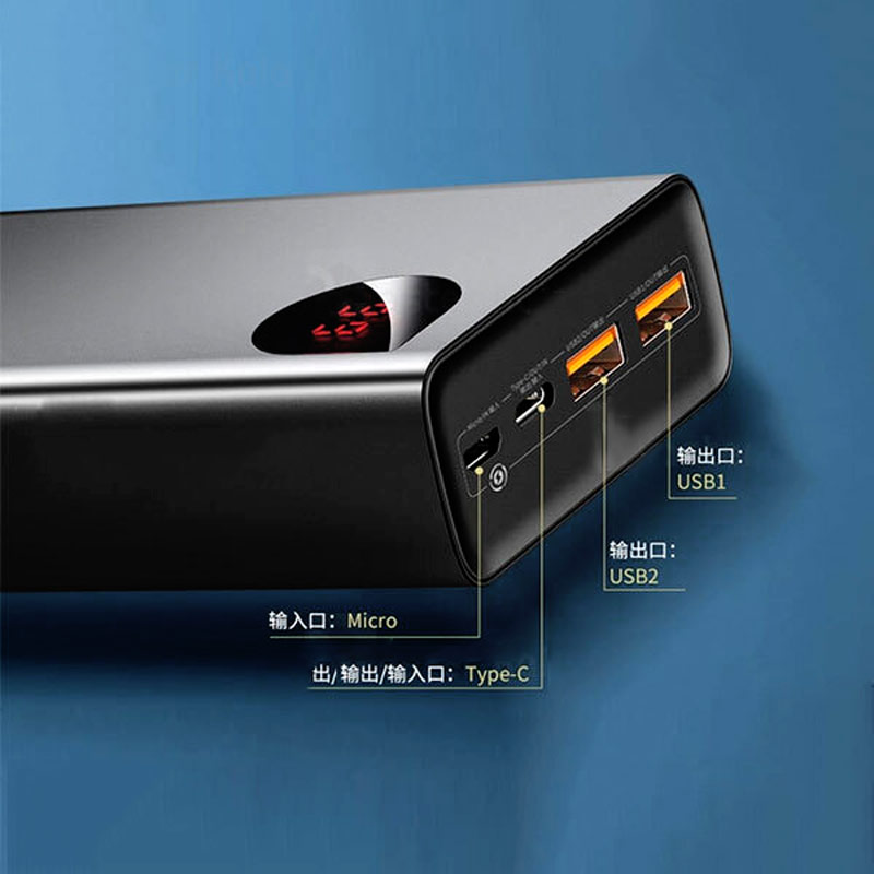 پاور بانک فست شارژ ۳۰۰۰۰ باسئوس Baseus Adaman Metal PPIMDA-C QC3 PD3 22.5W