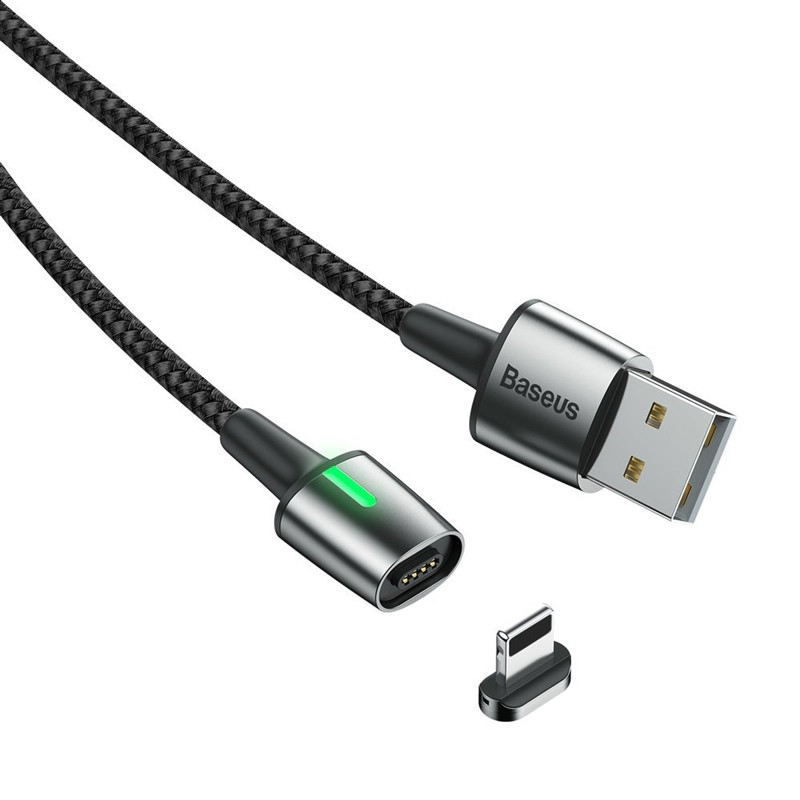 کابل آیفونی مگنتی Baseus CALXC-B 1.5A 2m