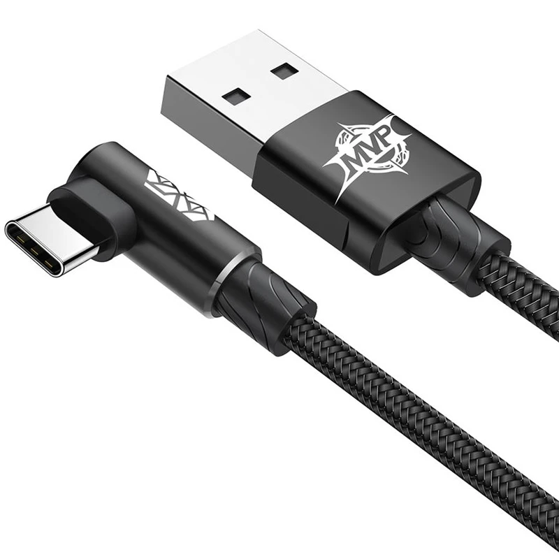 کابل تایپ سی Baseus CATMVP-A 2A 1m یکسر L