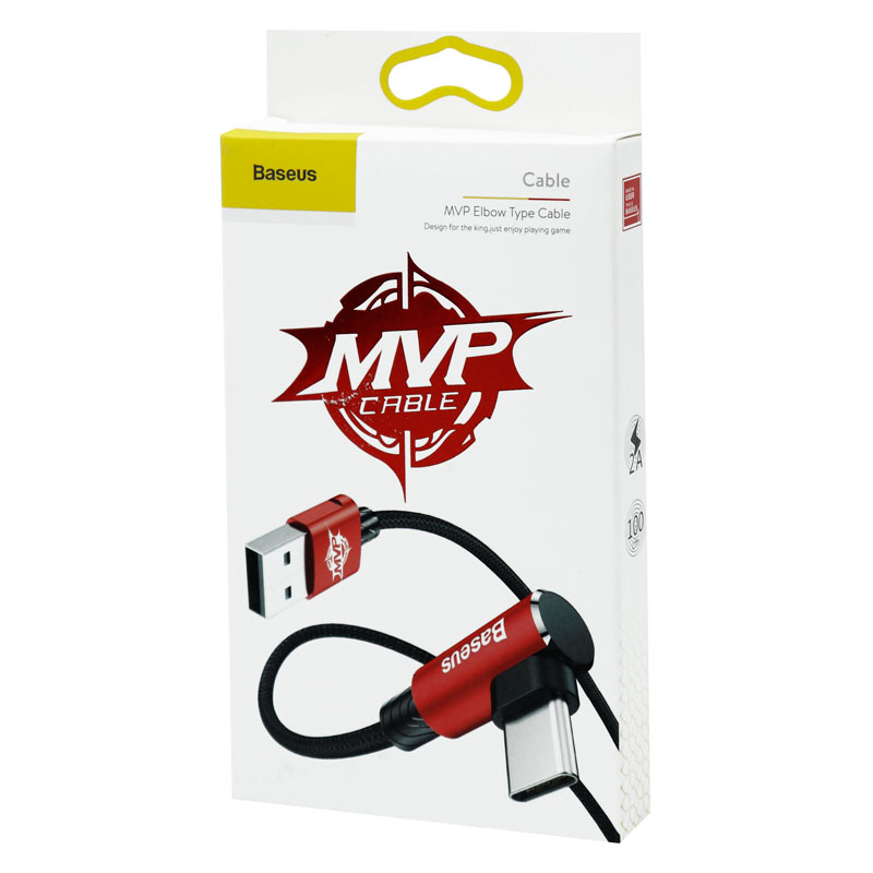 کابل تایپ سی Baseus CATMVP-A 2A 1m یکسر L