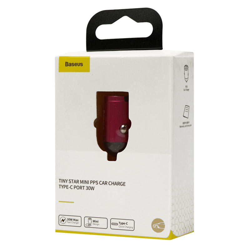 شارژر فندکی فست شارژ Baseus VCHXXC-B QC4 PD 30W