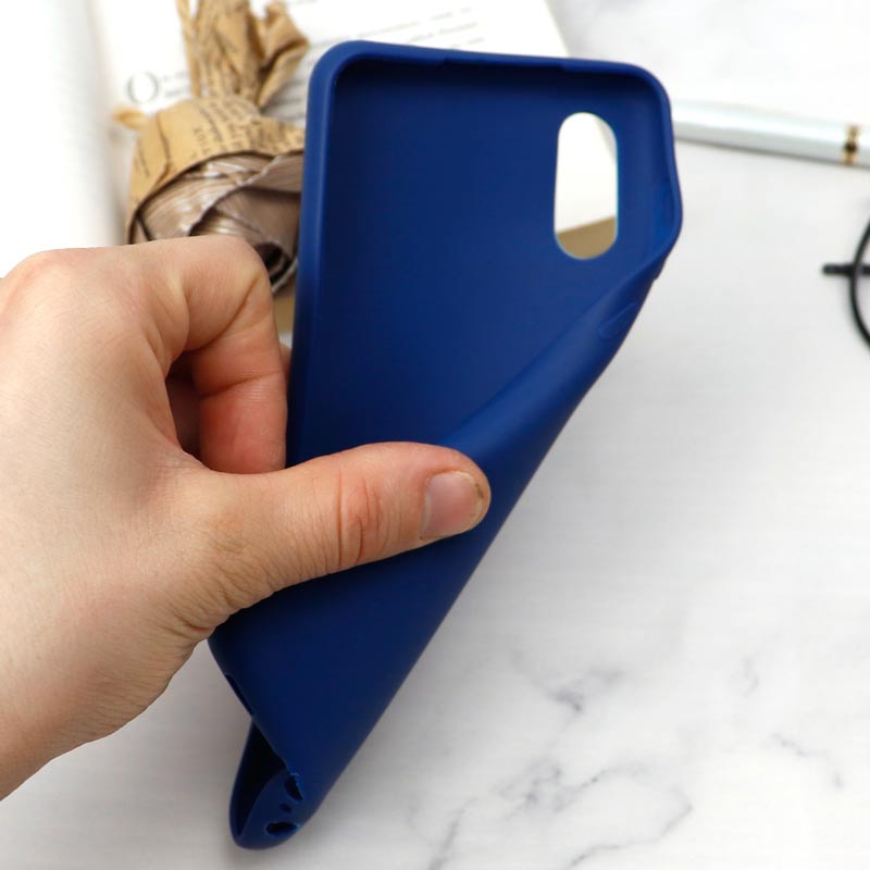 قاب سیلیکونی TPU محافظ لنزدار کشویی Samsung A02 دارک