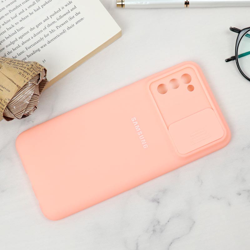 قاب سیلیکونی TPU محافظ لنزدار کشویی Samsung A02s لایت