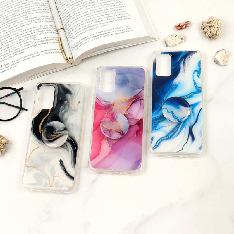 قاب Stone Case پاپ سوکت دار Samsung A02s