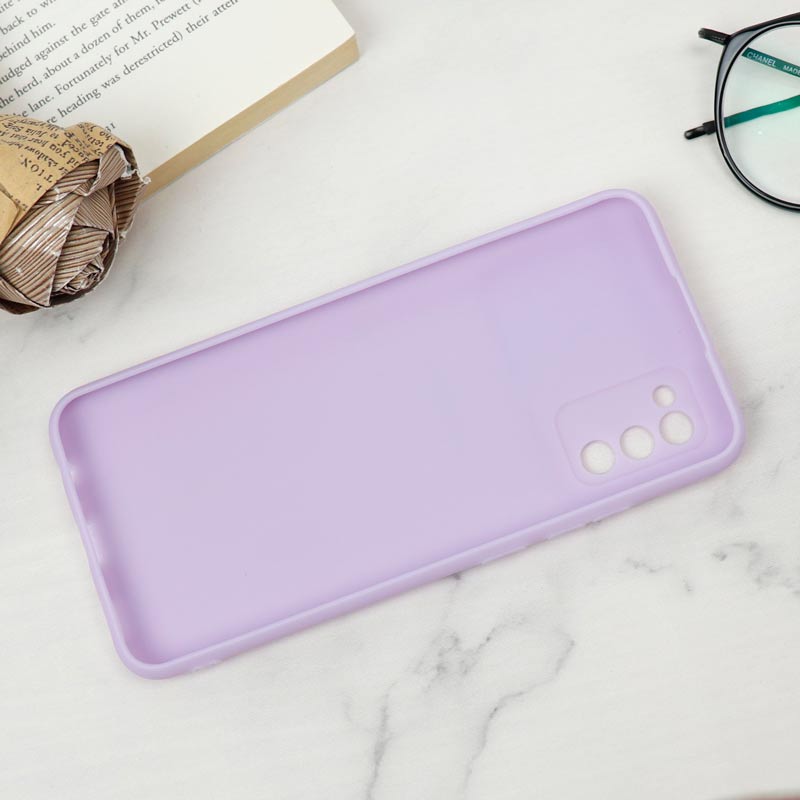 قاب سیلیکونی TPU محافظ لنزدار کشویی Samsung A02s لایت