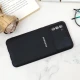قاب سیلیکونی TPU محافظ لنزدار کشویی Samsung A02s دارک