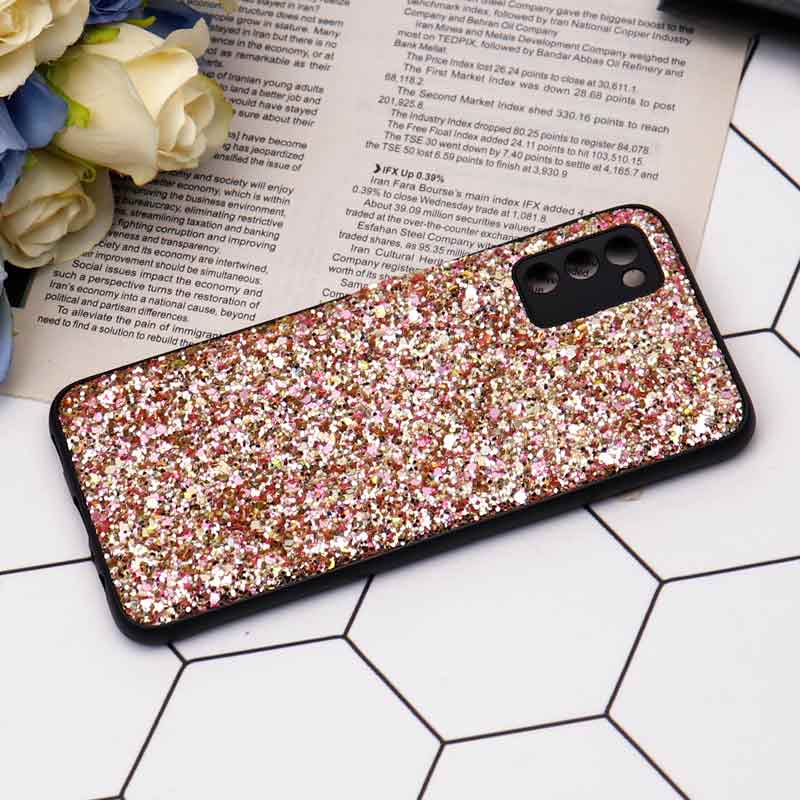 قاب محافظ لنزدار چرم اکلیلی Samsung Galaxy A03s / A02s
