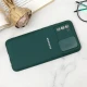 قاب سیلیکونی TPU محافظ لنزدار کشویی Samsung A02s دارک