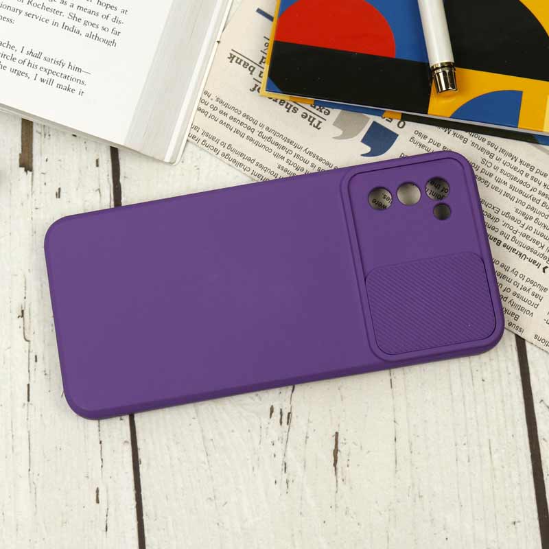 قاب سیلیکونی محافظ لنز کشویی Samsung Galaxy A03s / A02s