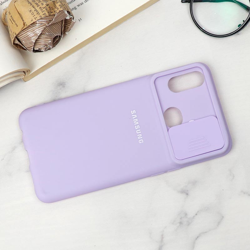 قاب سیلیکونی TPU محافظ لنزدار کشویی Samsung A10s لایت