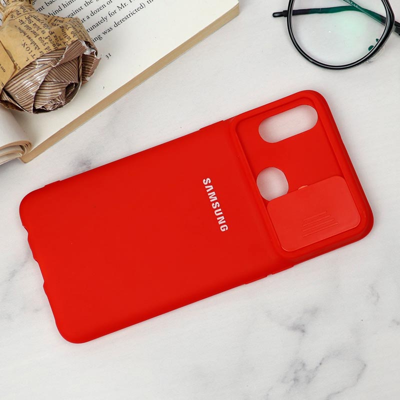 قاب سیلیکونی TPU محافظ لنزدار کشویی Samsung A10s لایت