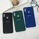 قاب سیلیکونی TPU محافظ لنزدار کشویی Samsung A11 دارک