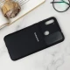 قاب سیلیکونی TPU محافظ لنزدار کشویی Samsung A11 دارک