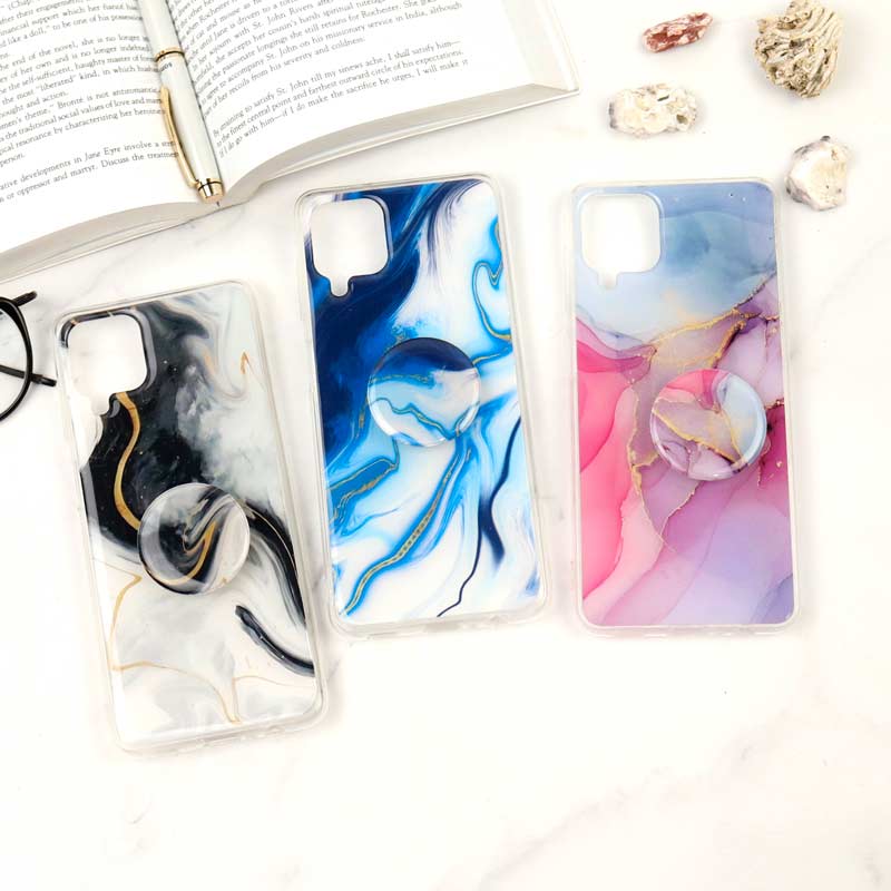 قاب Stone Case پاپ سوکت دار Samsung A12