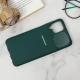 قاب سیلیکونی TPU محافظ لنزدار کشویی Samsung A12 دارک
