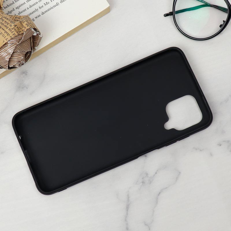 قاب سیلیکونی TPU محافظ لنزدار کشویی Samsung A12 دارک