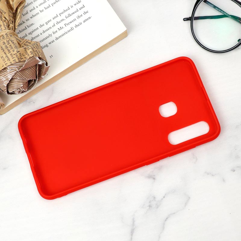 قاب سیلیکونی TPU محافظ لنزدار کشویی Samsung A20 لایت