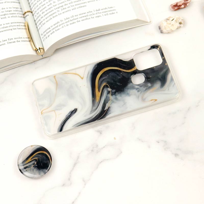 قاب Stone Case پاپ سوکت دار Samsung A21s