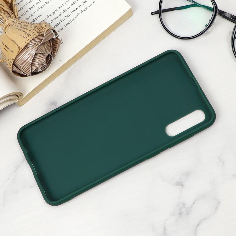 قاب سیلیکونی TPU محافظ لنزدار کشویی Samsung A30s / A50s دارک